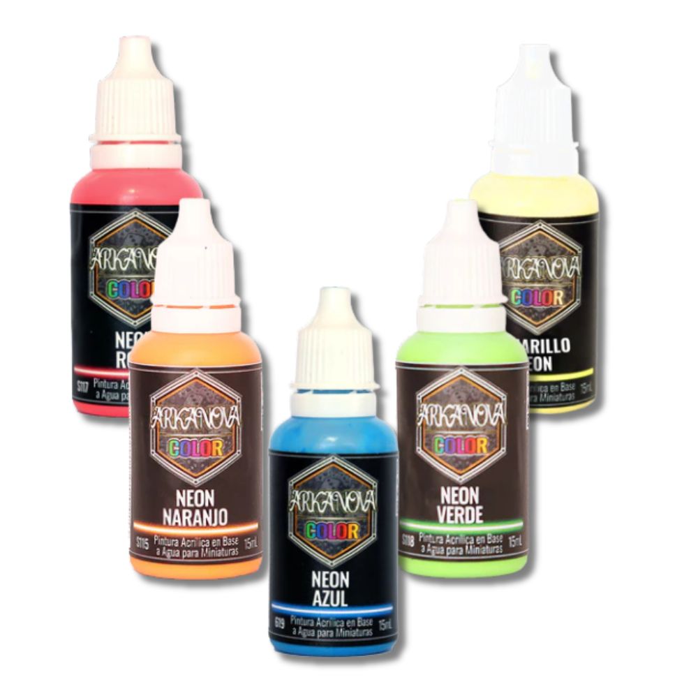 Pintura Arkanova - Linea colores neón