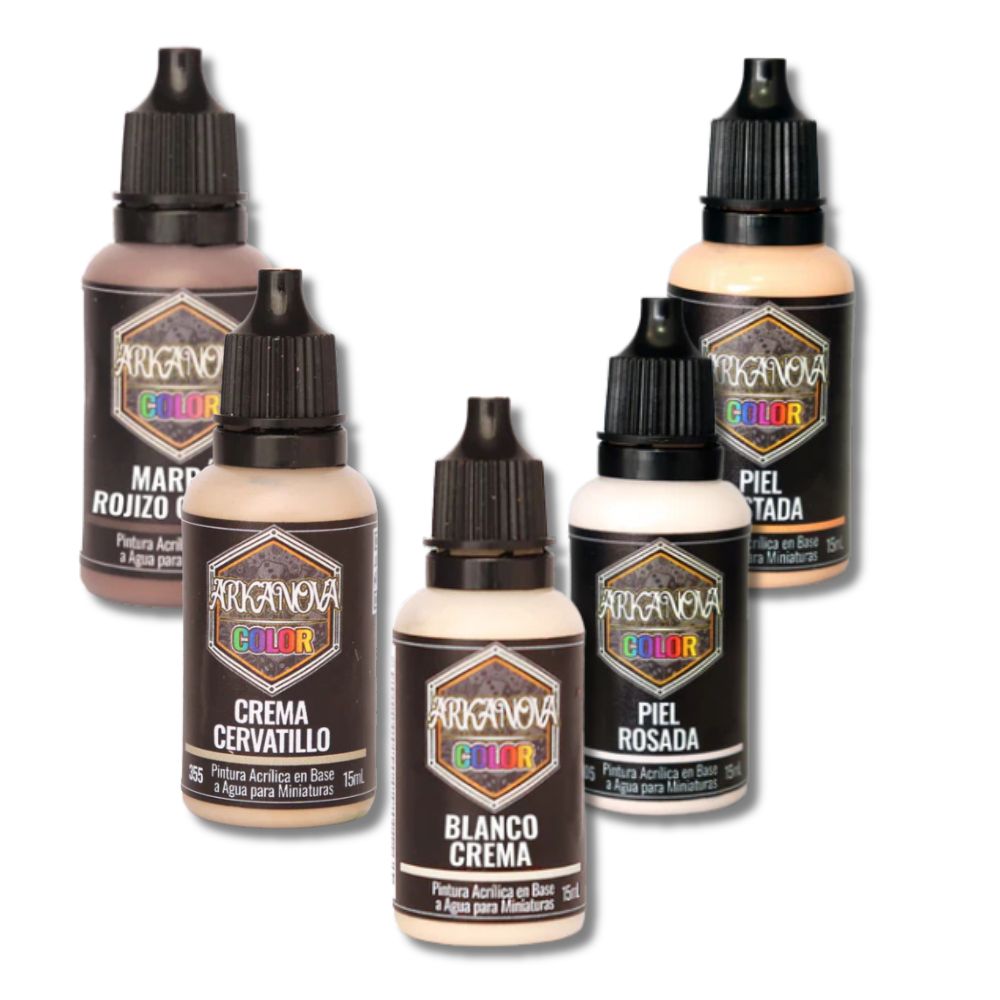 Pintura Arkanova - Linea colores Cafés y cremas