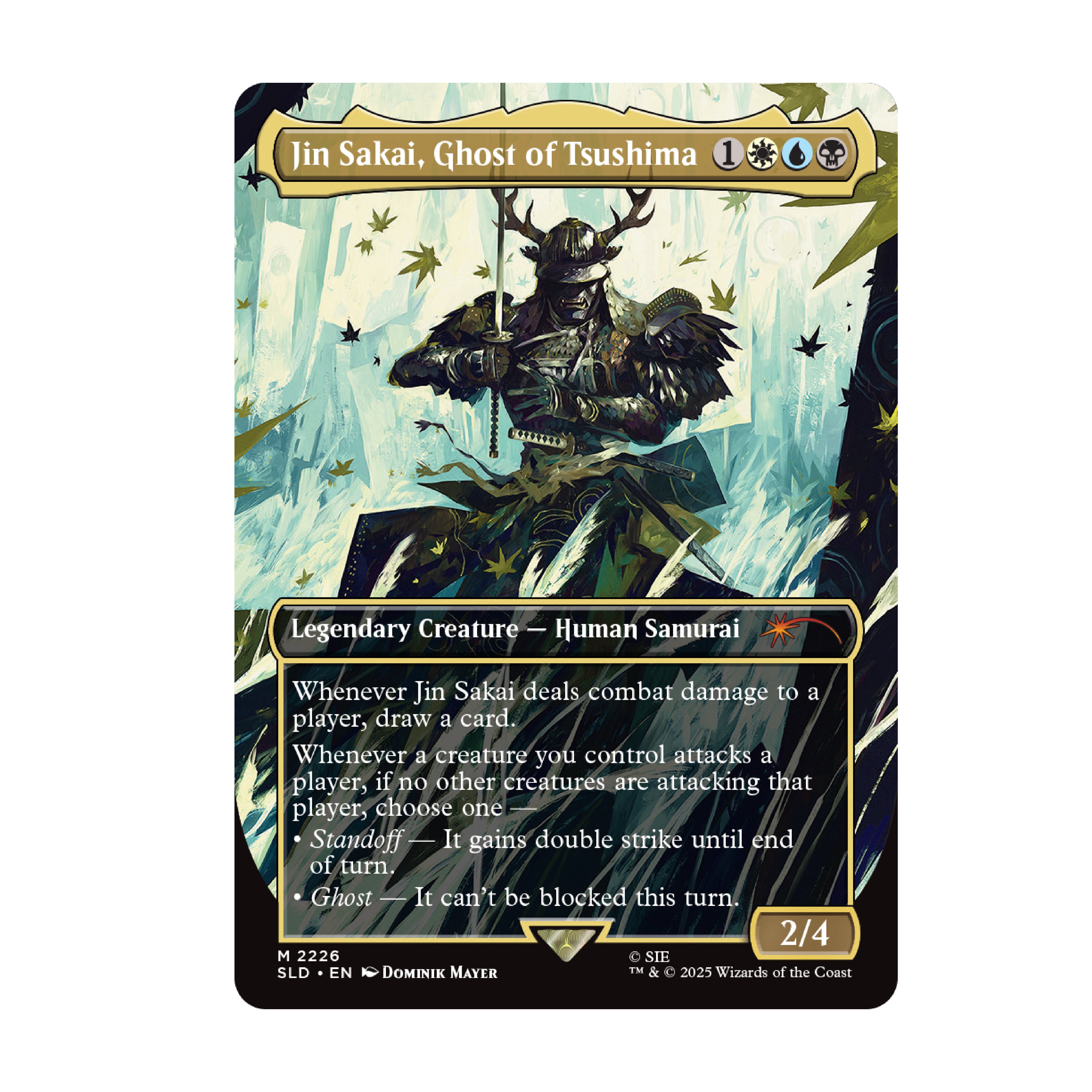 MTG Secret Lair x PlayStation: Ghost of Tsushima