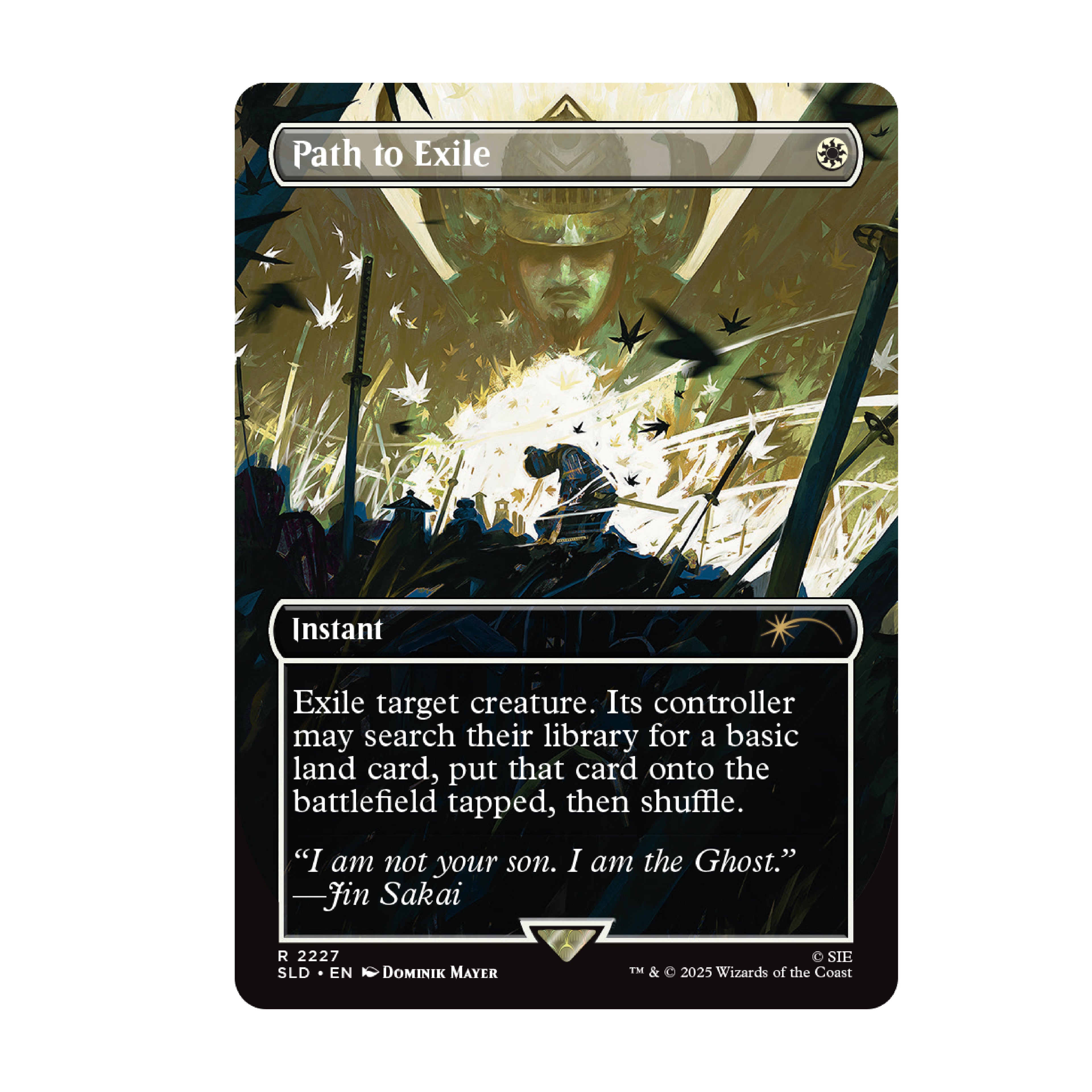 MTG Secret Lair x PlayStation: Ghost of Tsushima