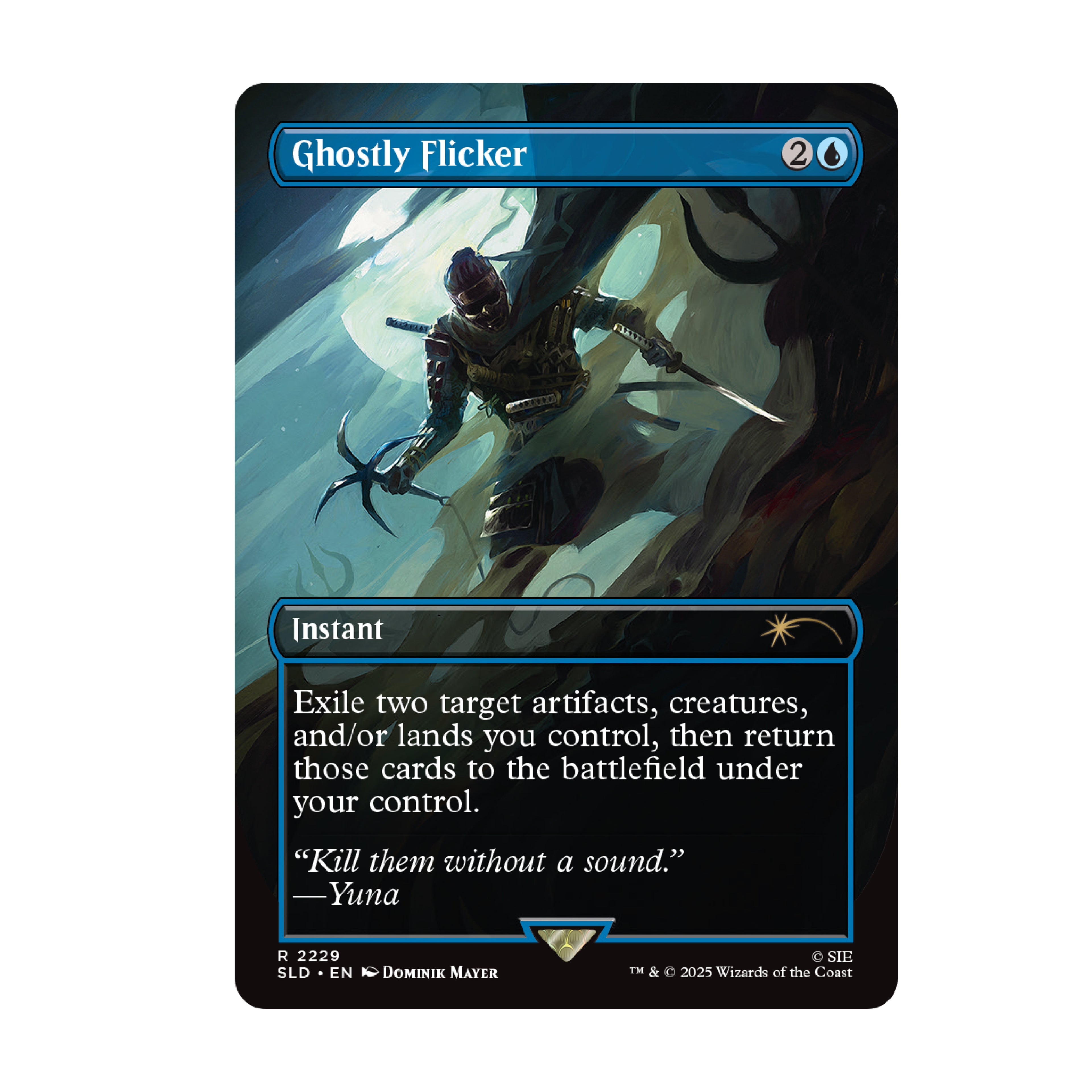 MTG Secret Lair x PlayStation: Ghost of Tsushima