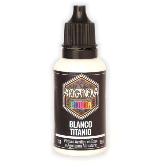 Arkanova Pintura Blanco Titanio 15 mL