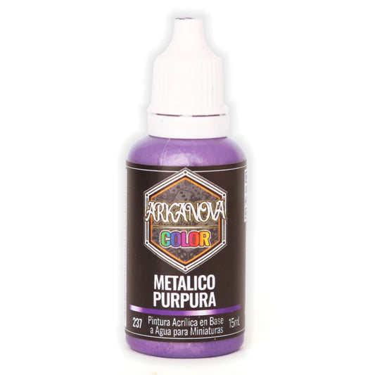 Arkanova Pintura Metálico Púrpura  15 mL