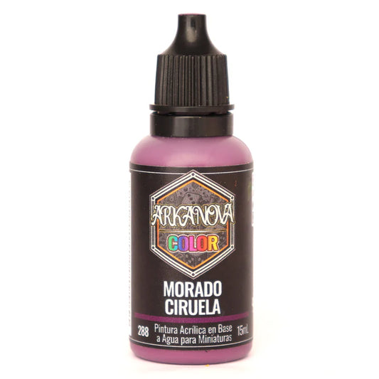 Arkanova Pintura Morado Ciruela 15 mL