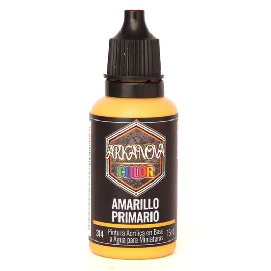 Arkanova Pintura Amarillo Primario 15 mL