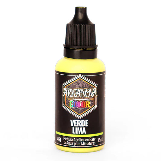 Arkanova Pintura Verde Lima 15 mL