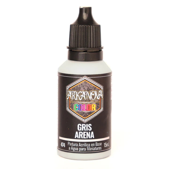Arkanova Pintura Gris Arena 15 mL