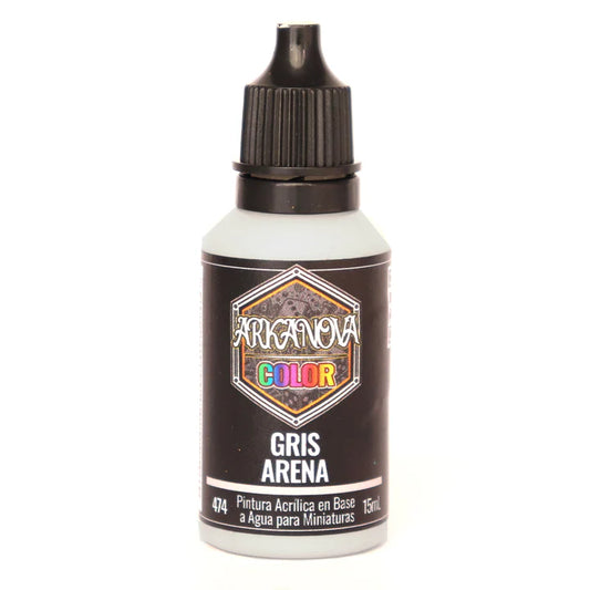 Arkanova Pintura Gris Arena 15 mL