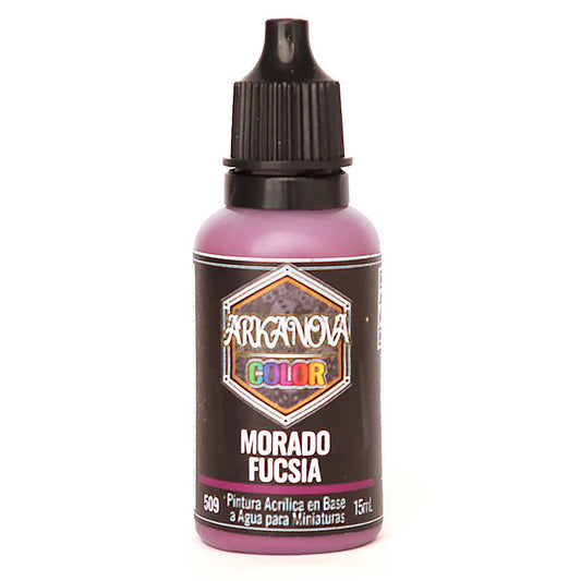 Arkanova Pintura Morado Fucsia 15 mL