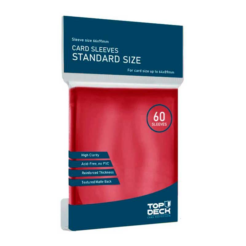 TOPDECK Standard 66x91mm Colores