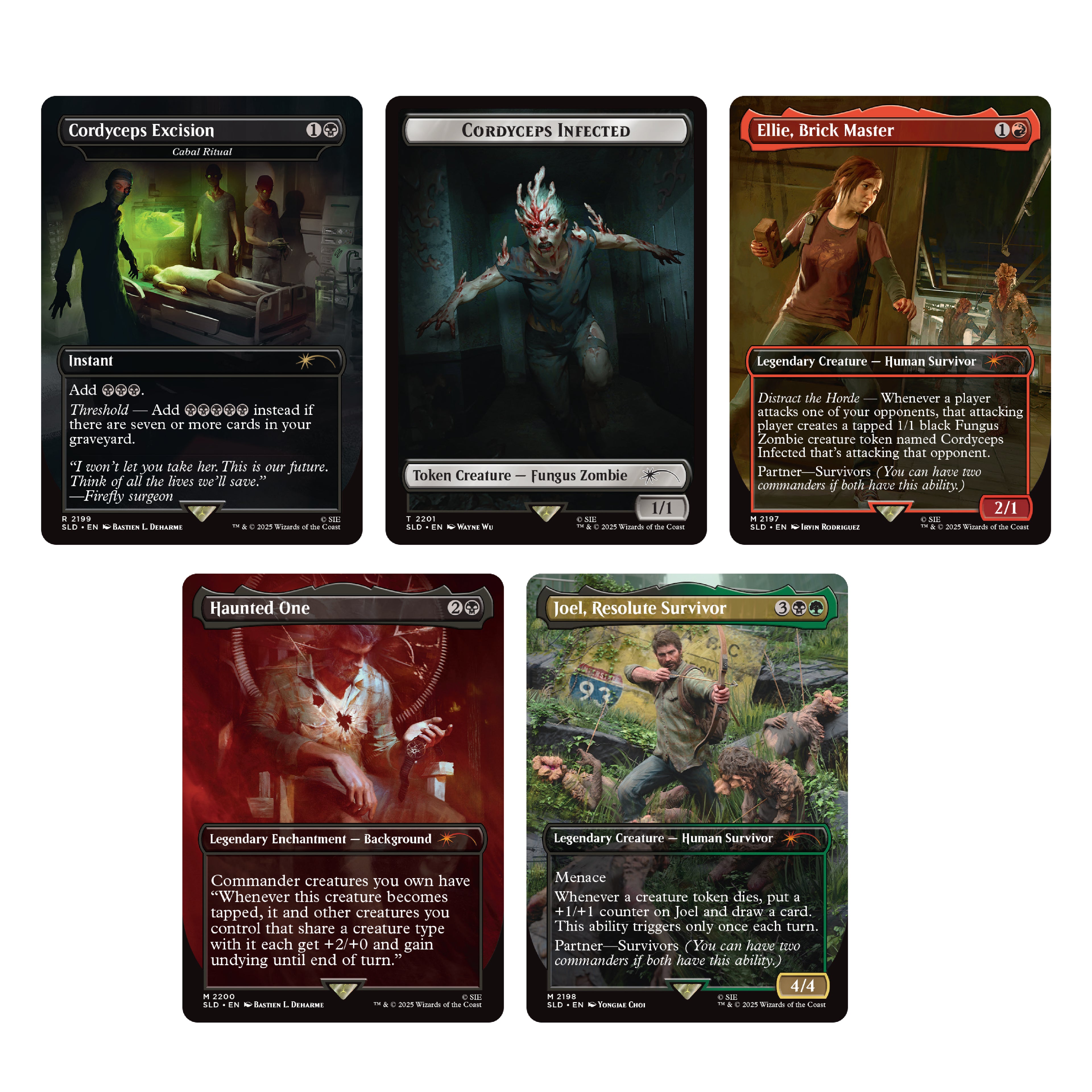 MTG Secret Lair x PlayStation: The Last of Us Part I