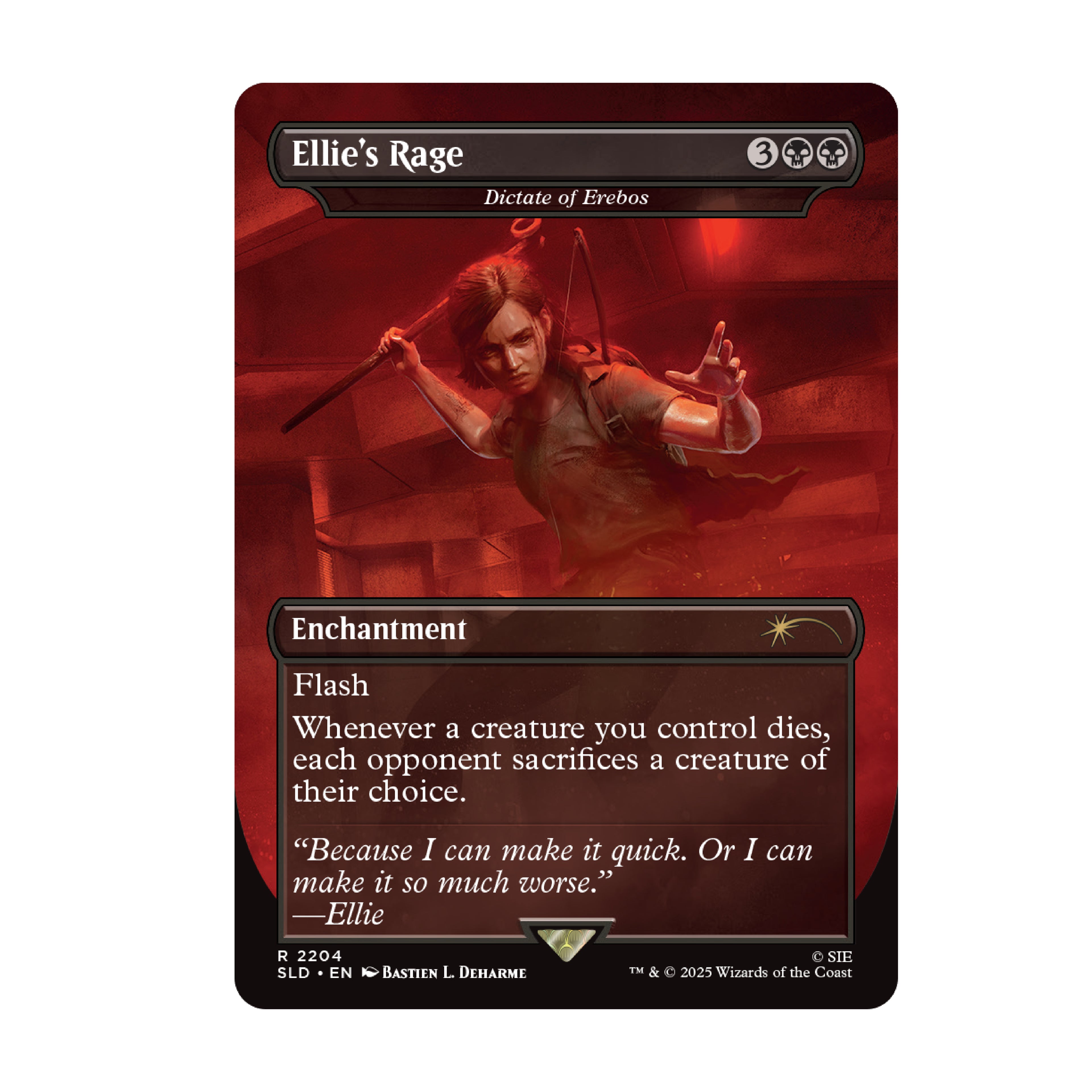 MTG Secret Lair x PlayStation: The Last of Us Part II