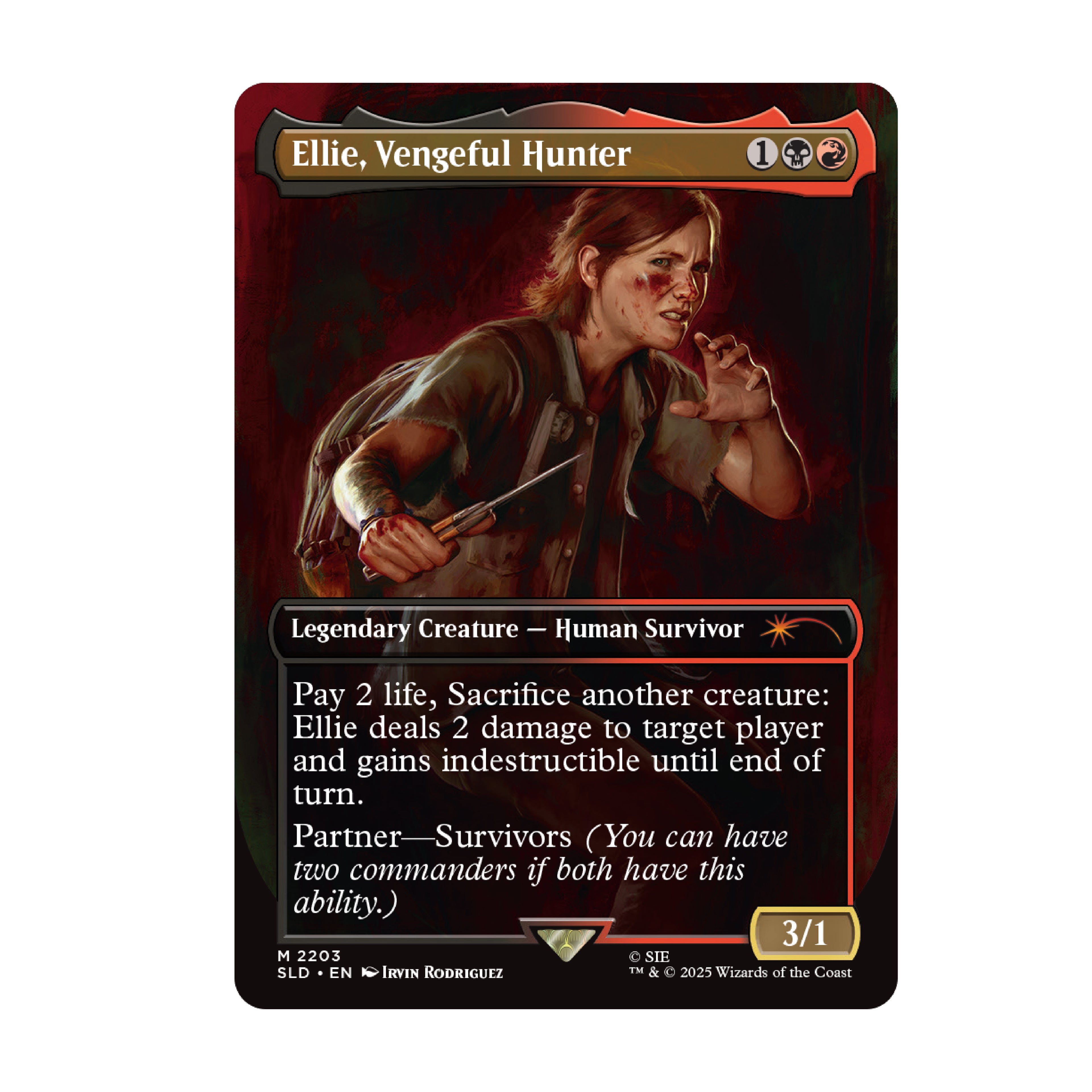 MTG Secret Lair x PlayStation: The Last of Us Part II