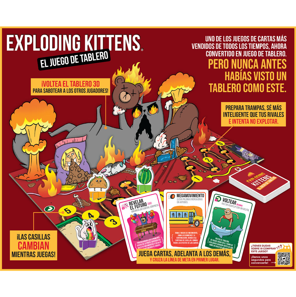 Exploding Kittens - El juego de Tablero