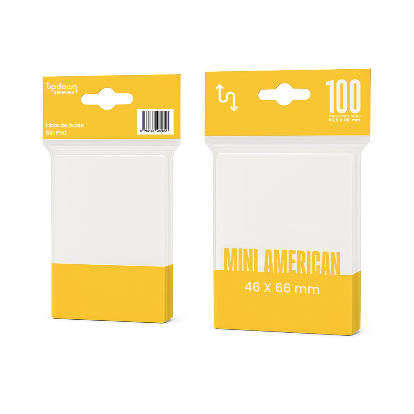 Protectores Updown Mini American 41 x 63 mm